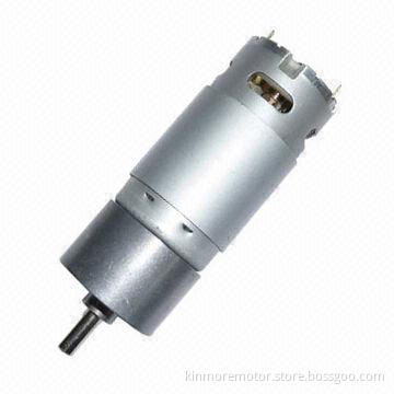 12V DC Geared Motor for Vending Machines/Robots/Car Readers, with 6mm Inline Shaft, 37mm Gearbox